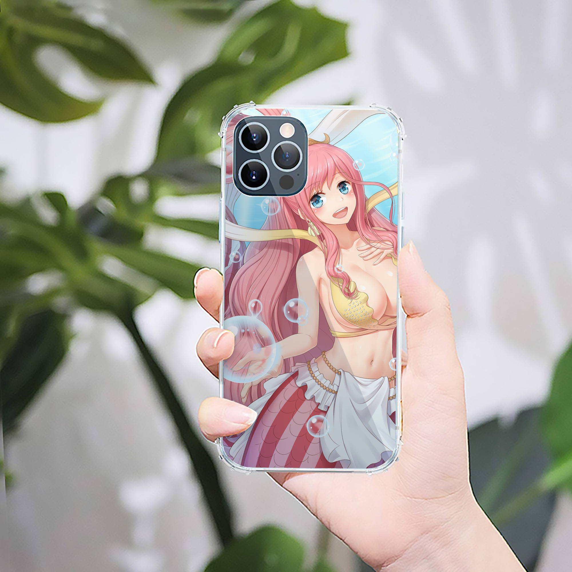 （画像用） ワンピース ONE PIECE 【iPhone 12シリーズ対応】透明スマホケース（クリアソフトケース）